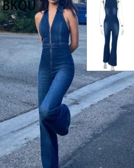 Women’s Denim Jumpsuits