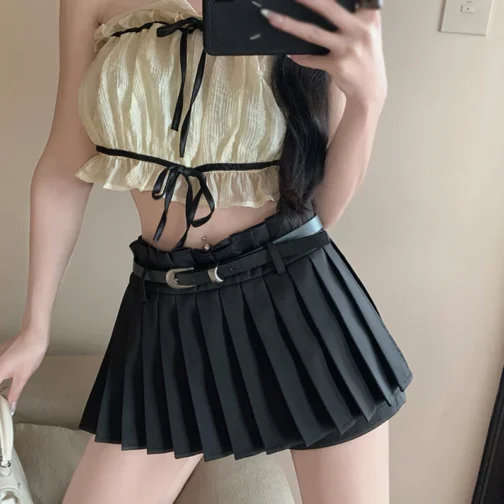 Korean Half Skirt.