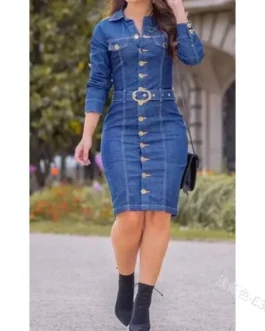 Sexy Denim Dress