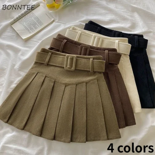 corduroy skirt midi styles mini lengths