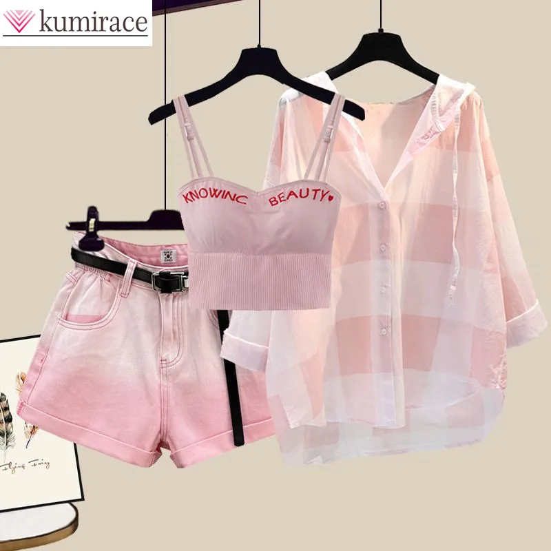 Three-piece Elegant Women’s Pants Set