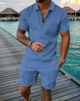 Men’s Casual Top & Short Sets