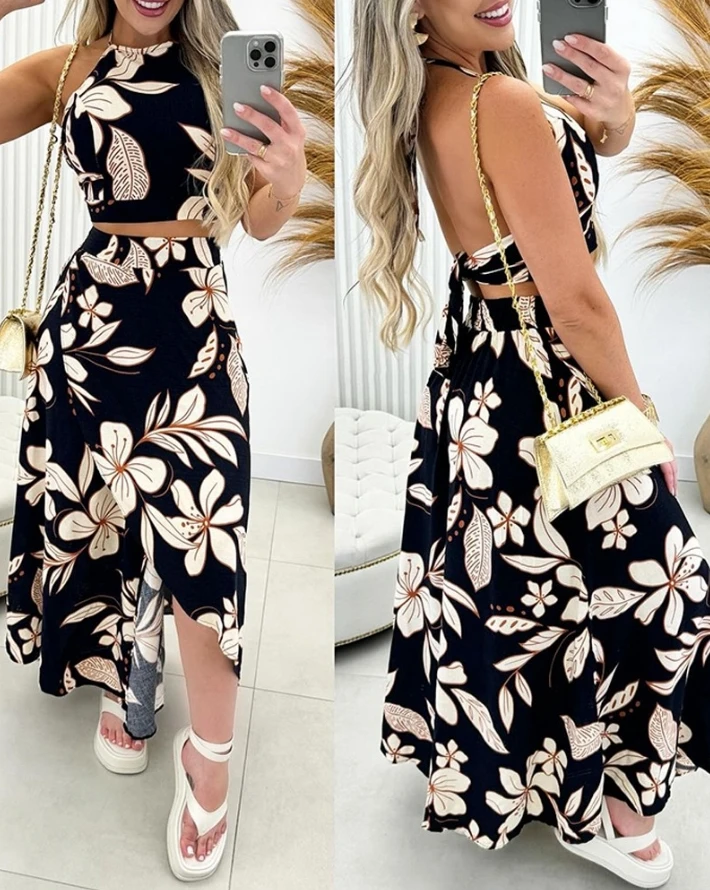 Summer stylish two-piece sets