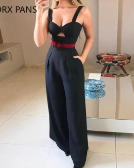 Elegant  Black Jumpsuit