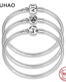 Women’s New 925 Sterling Silver Bracelets Round Shape