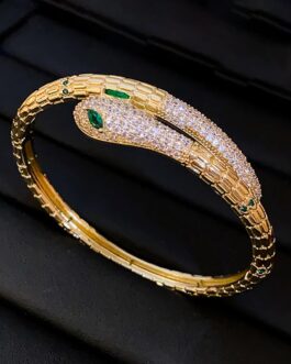 Women’s Zircon Snake Bracelet