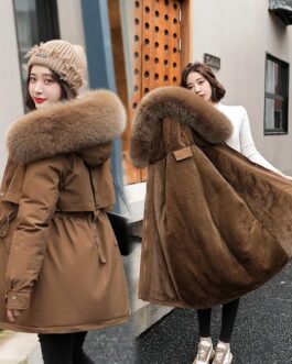 Women’s Parka Fashion Long Coat