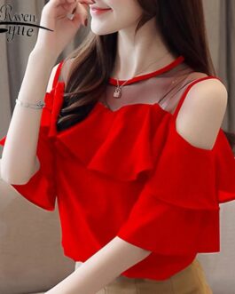 Elegant Fashion Off Shoulder Tops