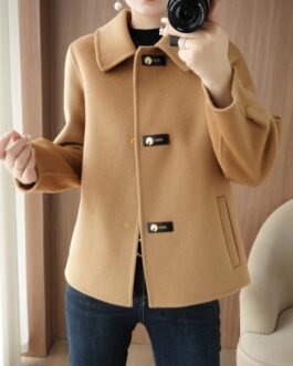 Women’s Winter Pure Wool Double Sided Cashmere Jacket