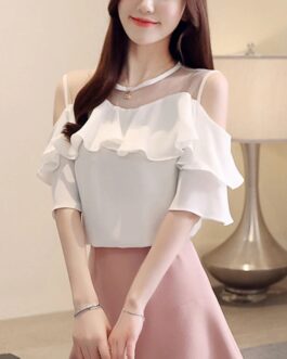 Elegant Fashion Off Shoulder Tops