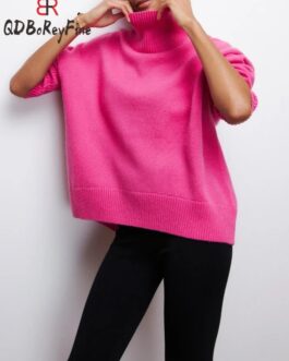 Women’s Turtleneck Sweater Oversize