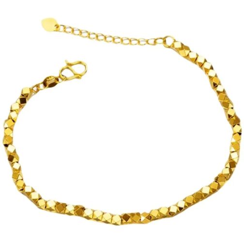 Made from pure 24K yellow gold, it radiates a timeless allure that is perfect for any occasion.