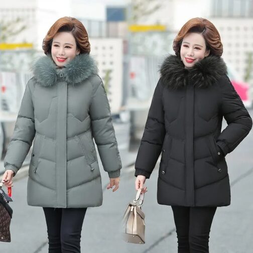 Embrace the season with confidence and sophistication with our Winter Faux Fur Collar Jackets.4