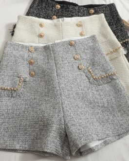 Women’s Tweed High Waist Short