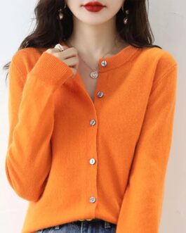 Women’s New Cashmere  Cardigan Sweaters