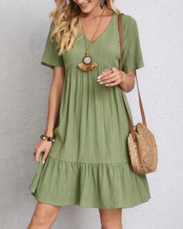 Women’s Casual Loose Mini Dress