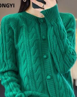 Women’s Wool Cashmere Cardigan