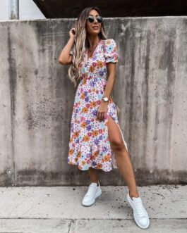 Women’s Summer Floral Long Dress