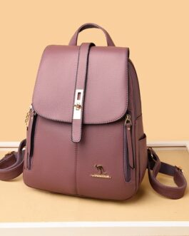  Women’s Winter Fashion Leather Backpacks