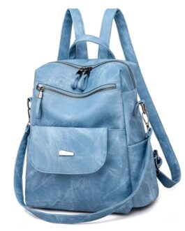 Teenagers Girls Leather Back Pack