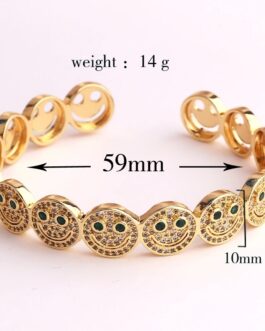 Women’s Gold Plated Zircon Bracelet