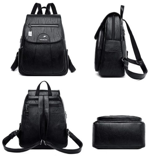 This versatile backpack can be used as a school bag or travel bag, offering both practicality and fashion. 4