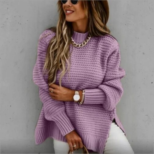 Easy to pair with jeans, leggings, or skirts, these sweaters add a touch of effortless style to your wardrobe 3