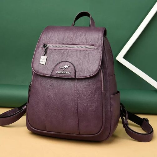 This versatile backpack can be used as a school bag or travel bag, offering both practicality and fashion. 3