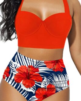 Women’s Push Up Bikini Set Swimming Suits