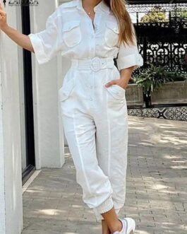 Women’s Summer Fashion Work Jumpsuits