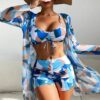 Women's Three-Piece Bathing Suits - Image 11