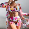 Women's Three-Piece Bathing Suits - Image 4