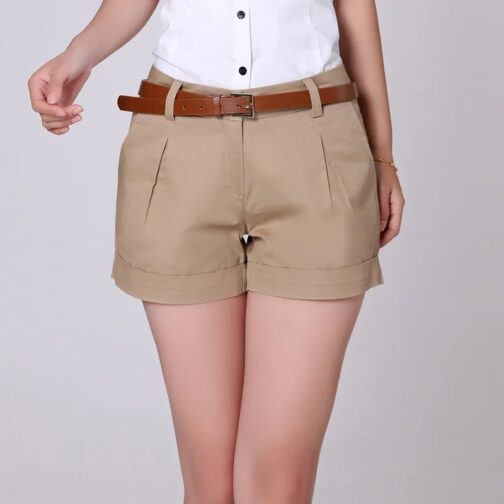 The pure color design allows for easy pairing with any top, making these shorts a must-have for your casual wardrobe 8