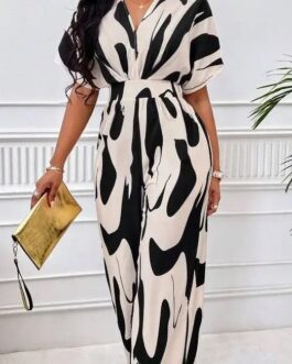 Women’s Elegant Wide Leg Jumpsuit