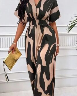 Women’s Elegant Wide Leg Jumpsuit