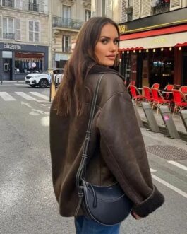  Women’s Thick Faux Leather Jackets