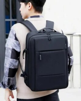 Men’s Business Backpack  Expandable USB Fashion Backpack