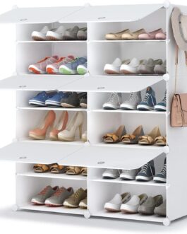 Shoe Shelves Plastic Organizer