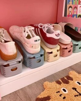 Modern Shoe Rack Shoe Storage Rack Double-Layer