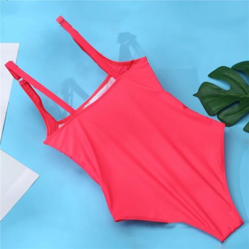 One Piece Large Size Swimwear Push Up Women Plus Size Swimsuit - Image 6