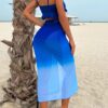 Designed with ruffle details, this bathing suit enhances your feminine charm while providing ultimate comfort. 6