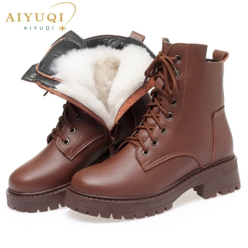 Designed for women with larger shoe sizes, these boots ensure a comfortable and secure fit without compromising on style 1
